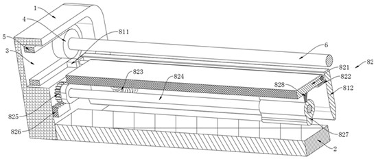 Automatic cleaning device for solar panel