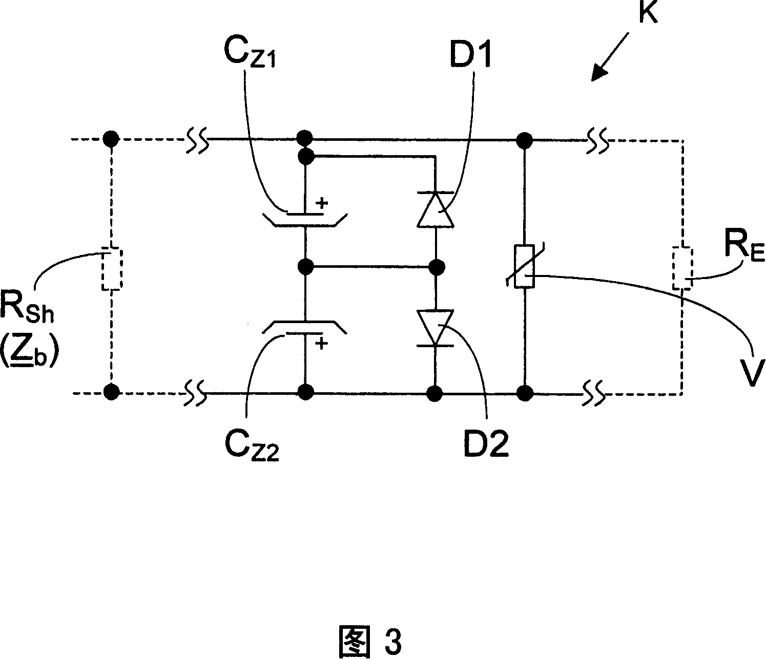 Toroidal core current transformer comprising a phase compensation circuit