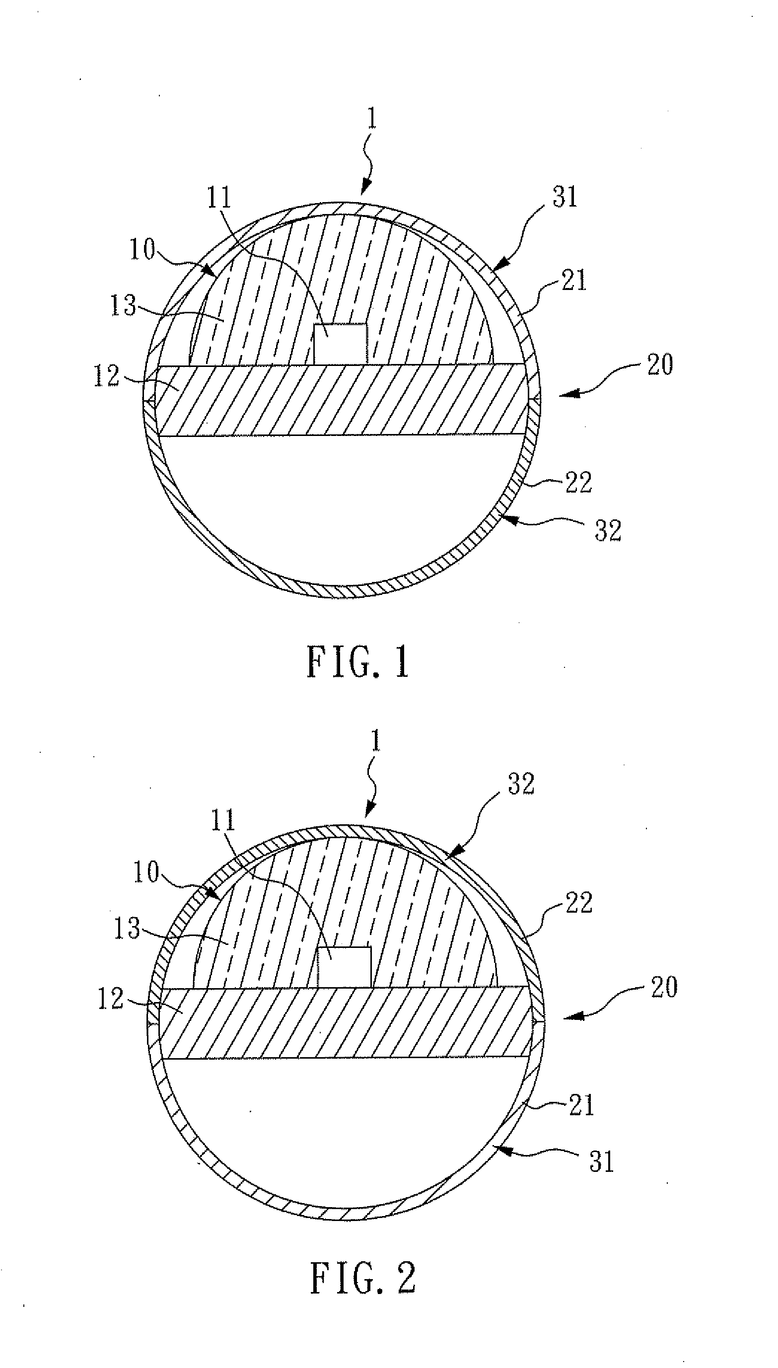 Light-emitting apparatus and method of use thereof