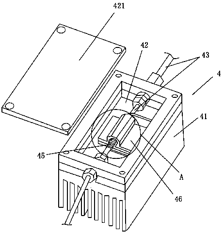 Pretreatment device for miniature two-dimensional chromatograph and working method thereof