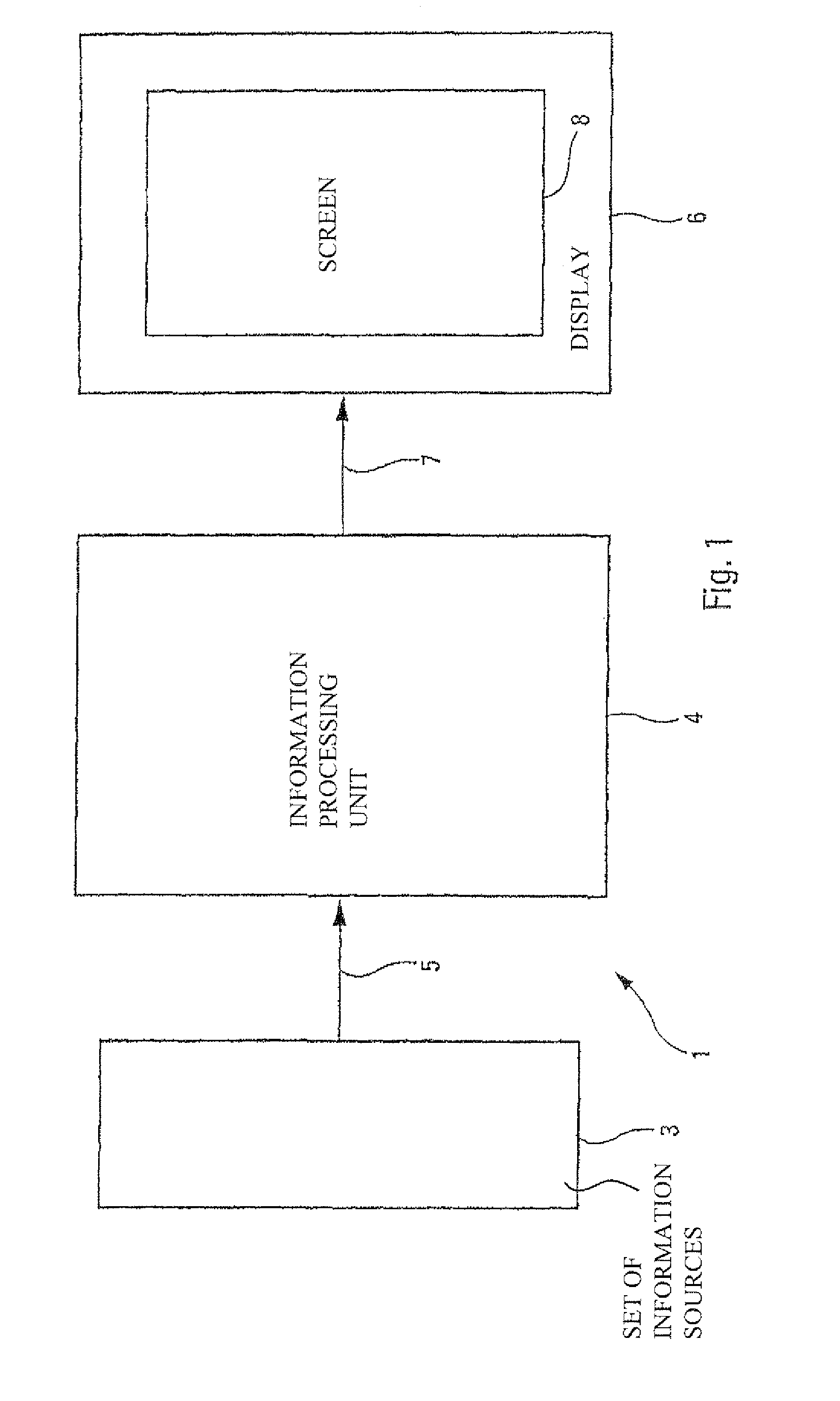 Aircraft standby display device