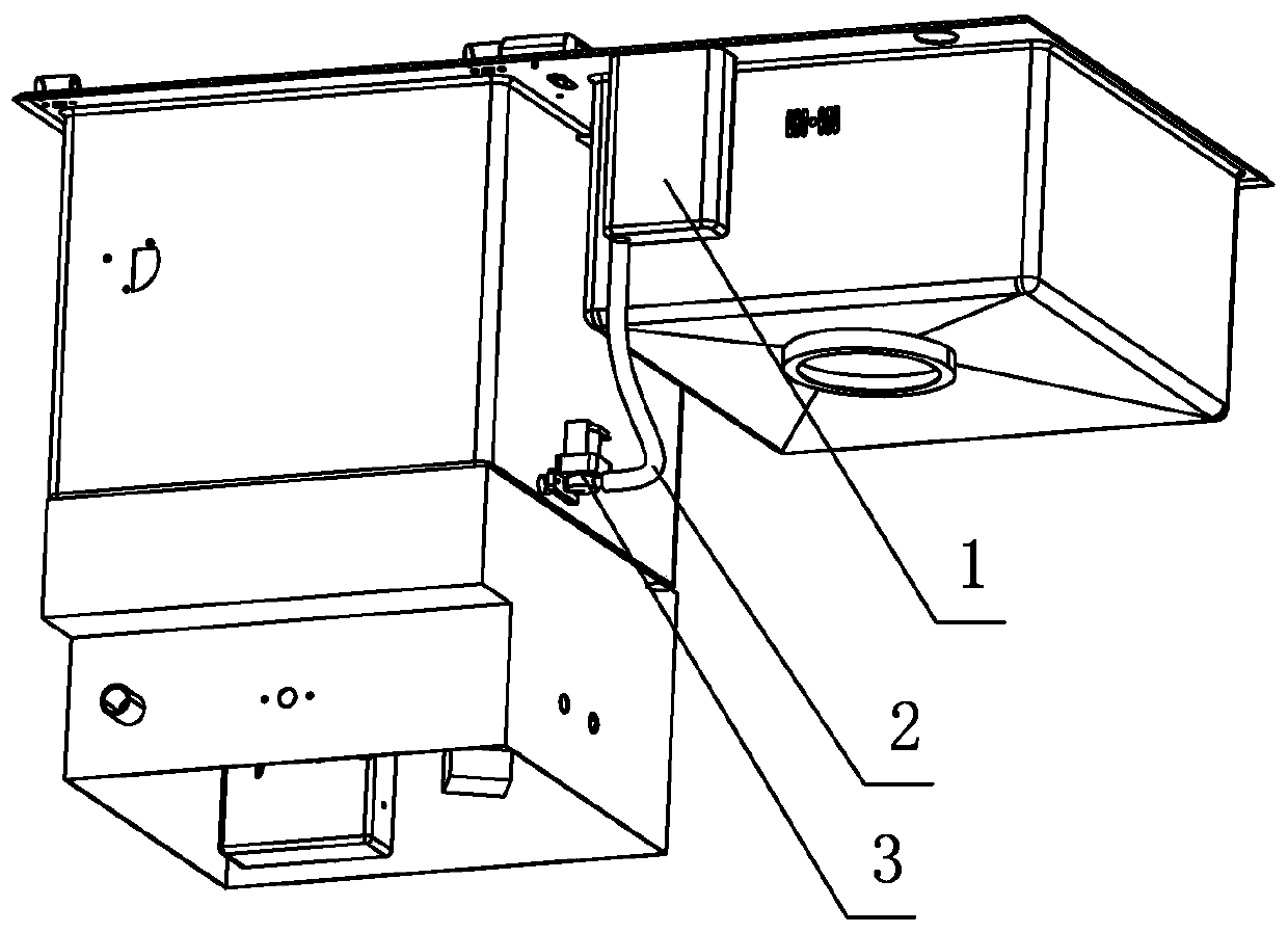 Method for steam pretreatment of dishwasher sink