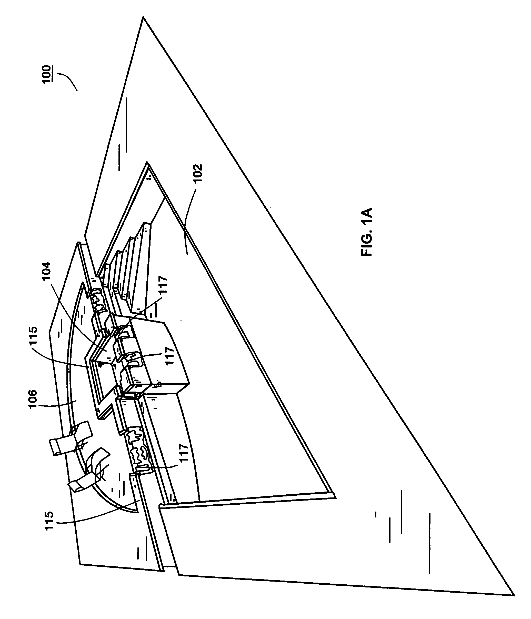 Integrated poolscape comprised of pre-fabricated elements and related methods
