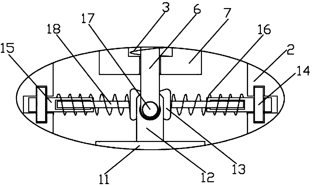Independent suspended damping device of unmanned aerial vehicle exhaust pipe