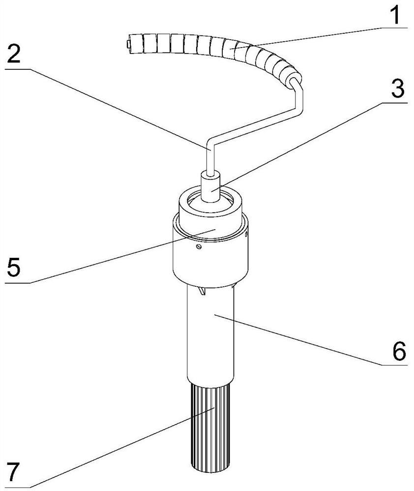 A simple multi-angle adjustable roller brush