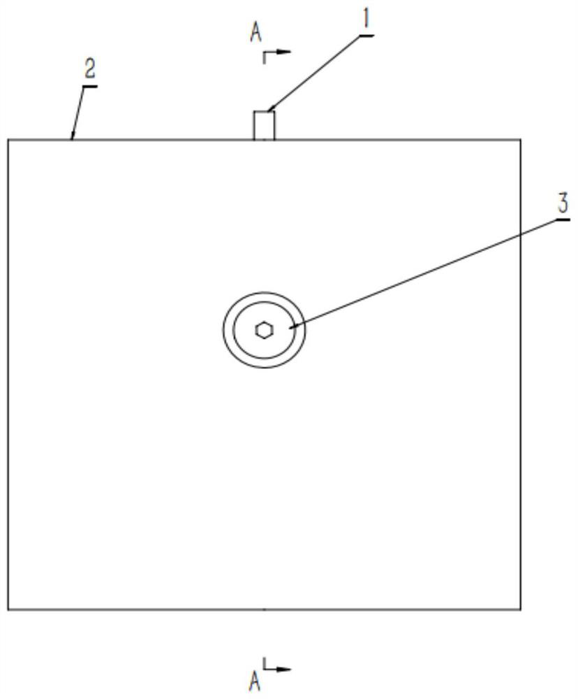 Device for measuring compression amount of immersed object under high water pressure