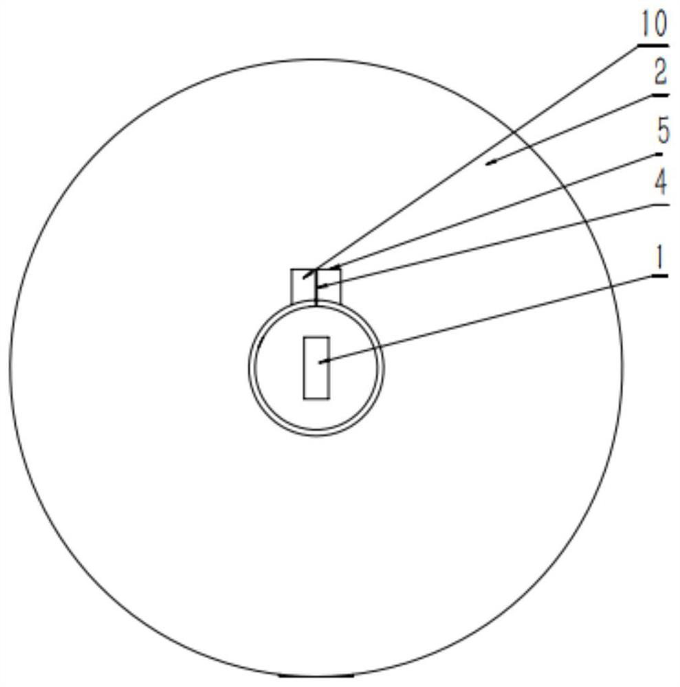 Device for measuring compression amount of immersed object under high water pressure