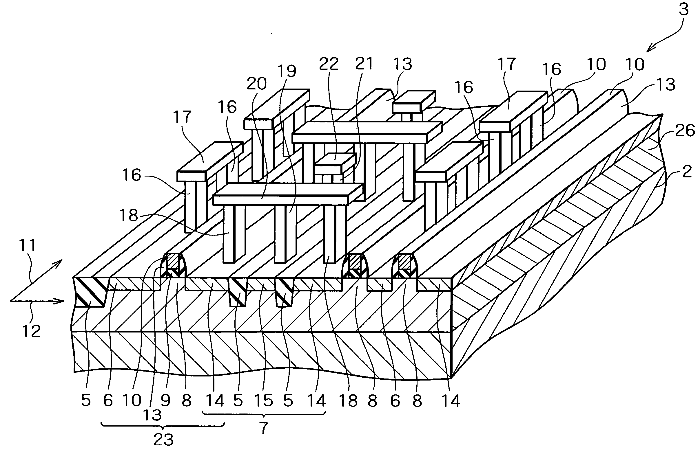 Semiconductor device having an electrostatic discharge protecting element