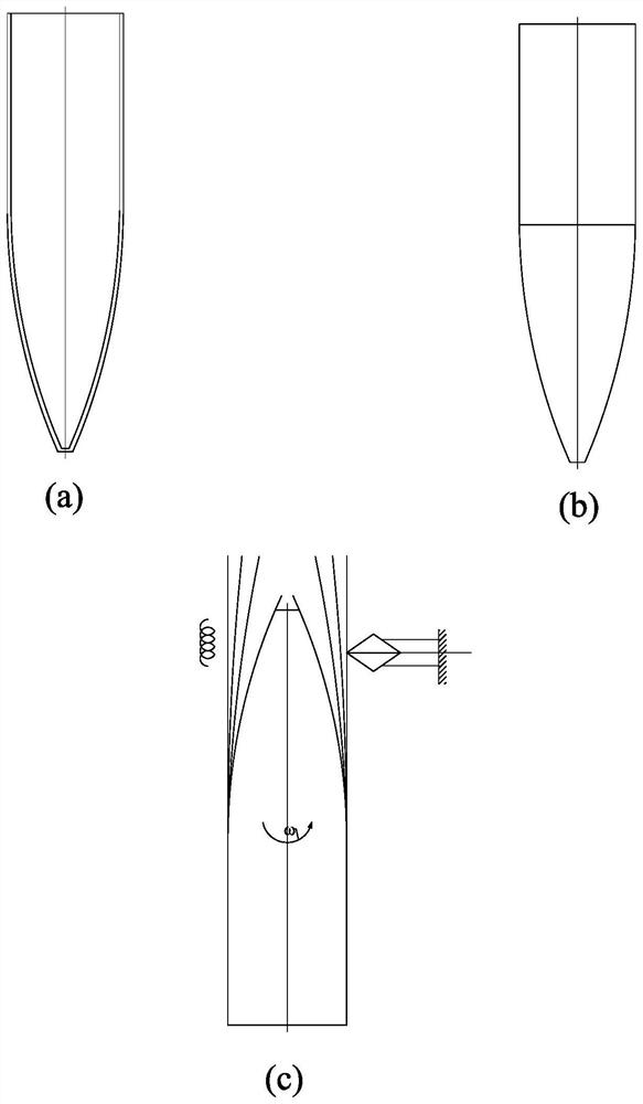 Extrusion-stretch composite forming equipment for forming large-scale cone