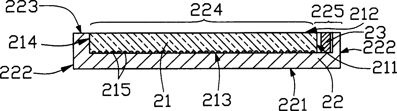 Back light system and its manufacturing method