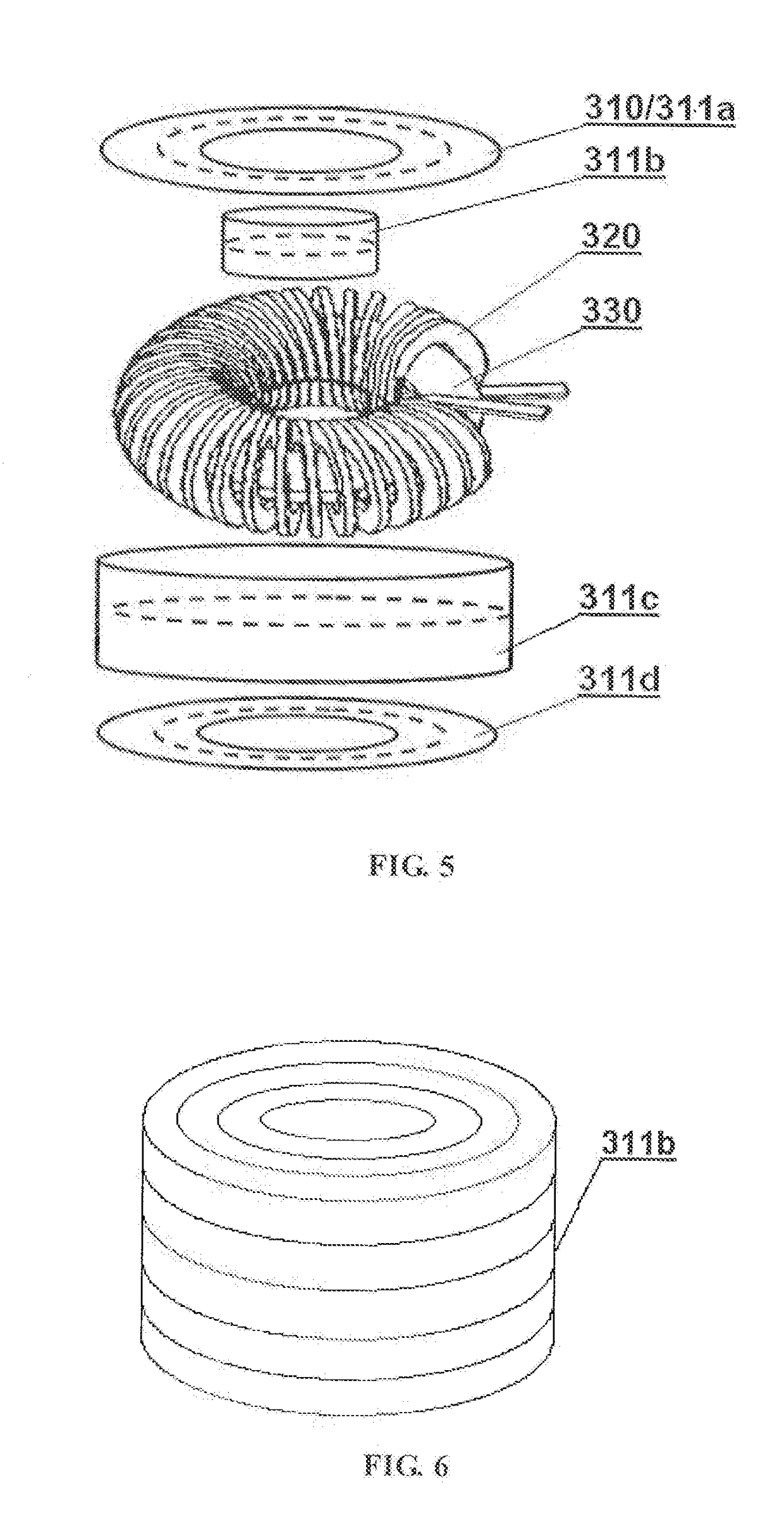 Electromagnetic induction device and method for manufacturing same