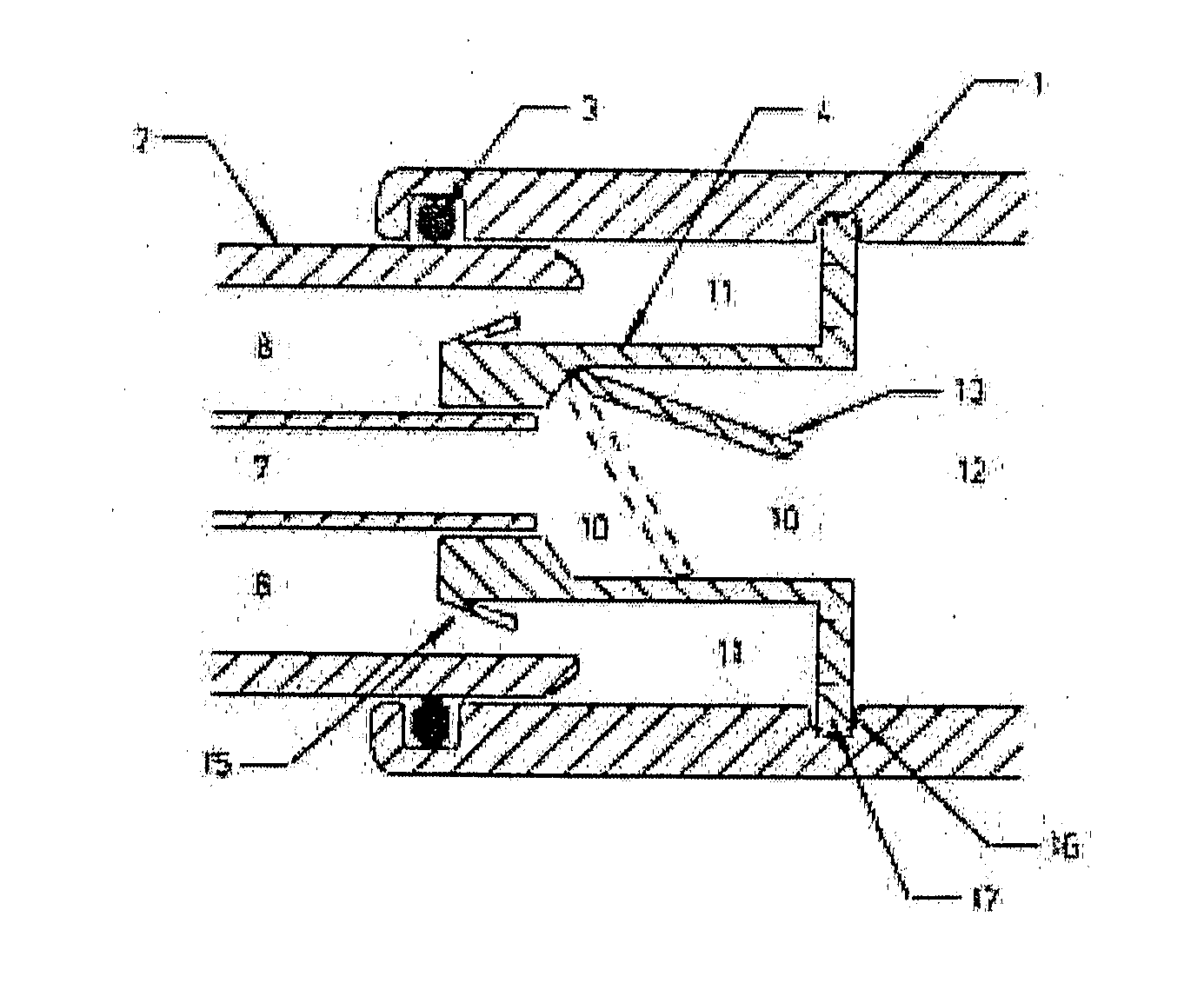 Injection, Sealing Valving and Passageway System