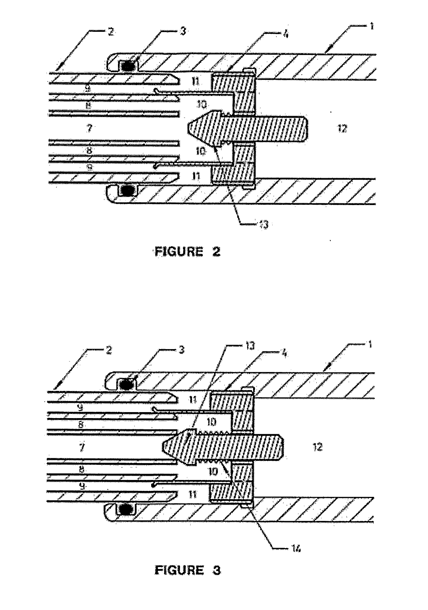 Injection, Sealing Valving and Passageway System