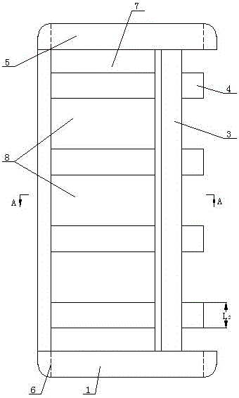 Steel bar connector with inner ring cylindrical space latticed structure and construction method of steel bar connector