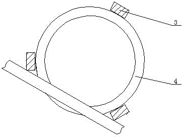 Steel bar connector with inner ring cylindrical space latticed structure and construction method of steel bar connector