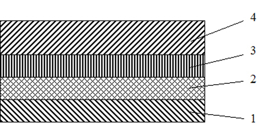 Bearing bush with vacuum sputtering film and production method thereof