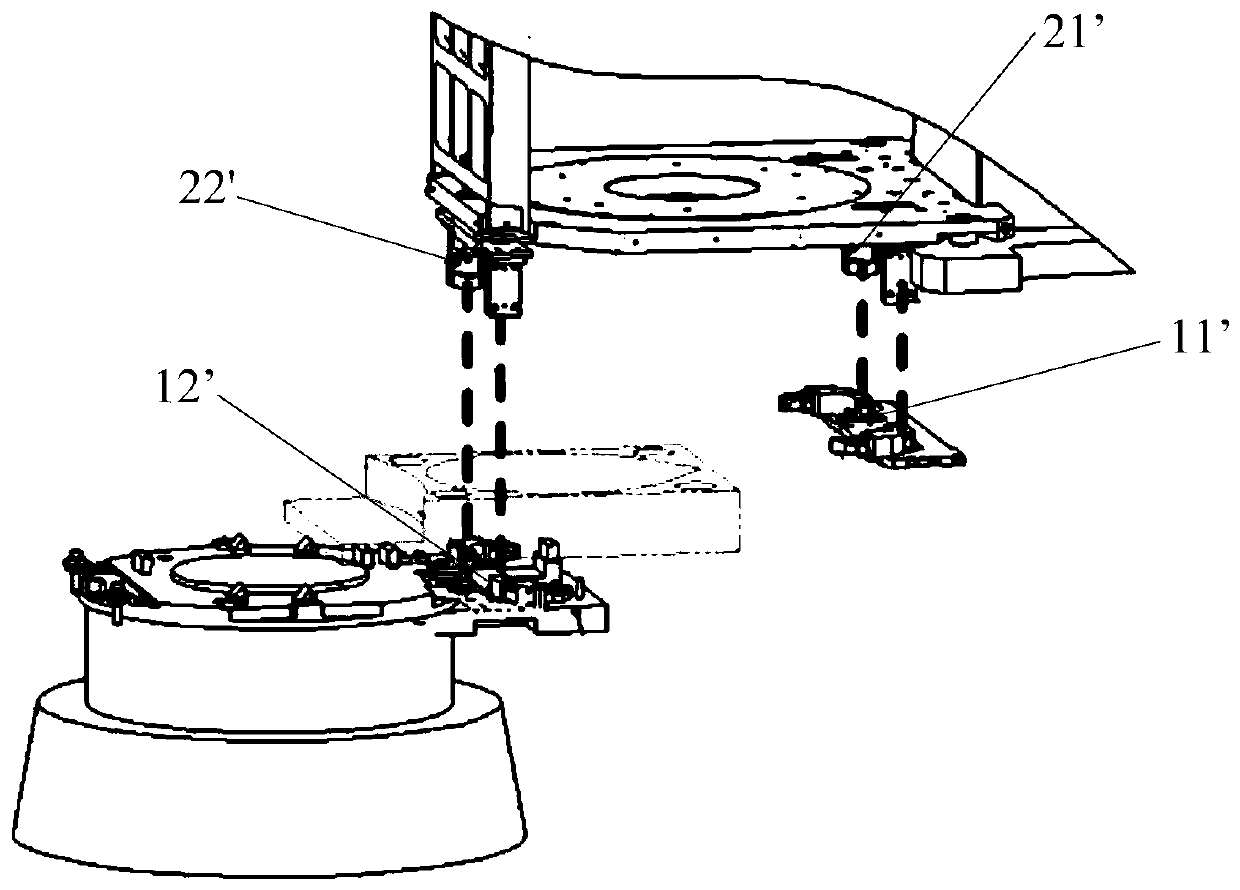 A mask transfer pre-alignment device and method