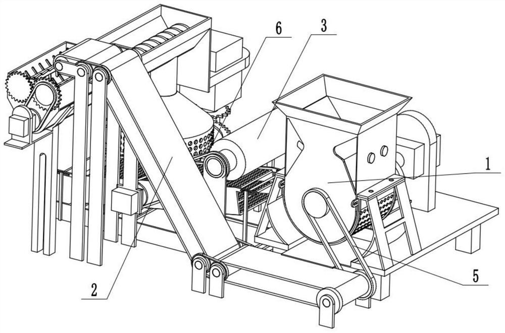 Fertilizer producing and processing device