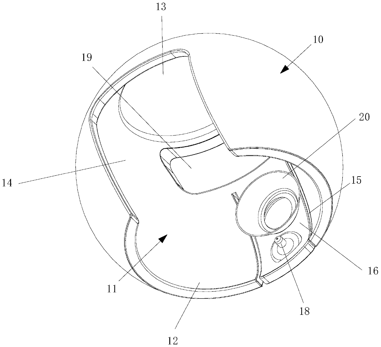 Multifunctional helmet-type face mask for infants and using method thereof