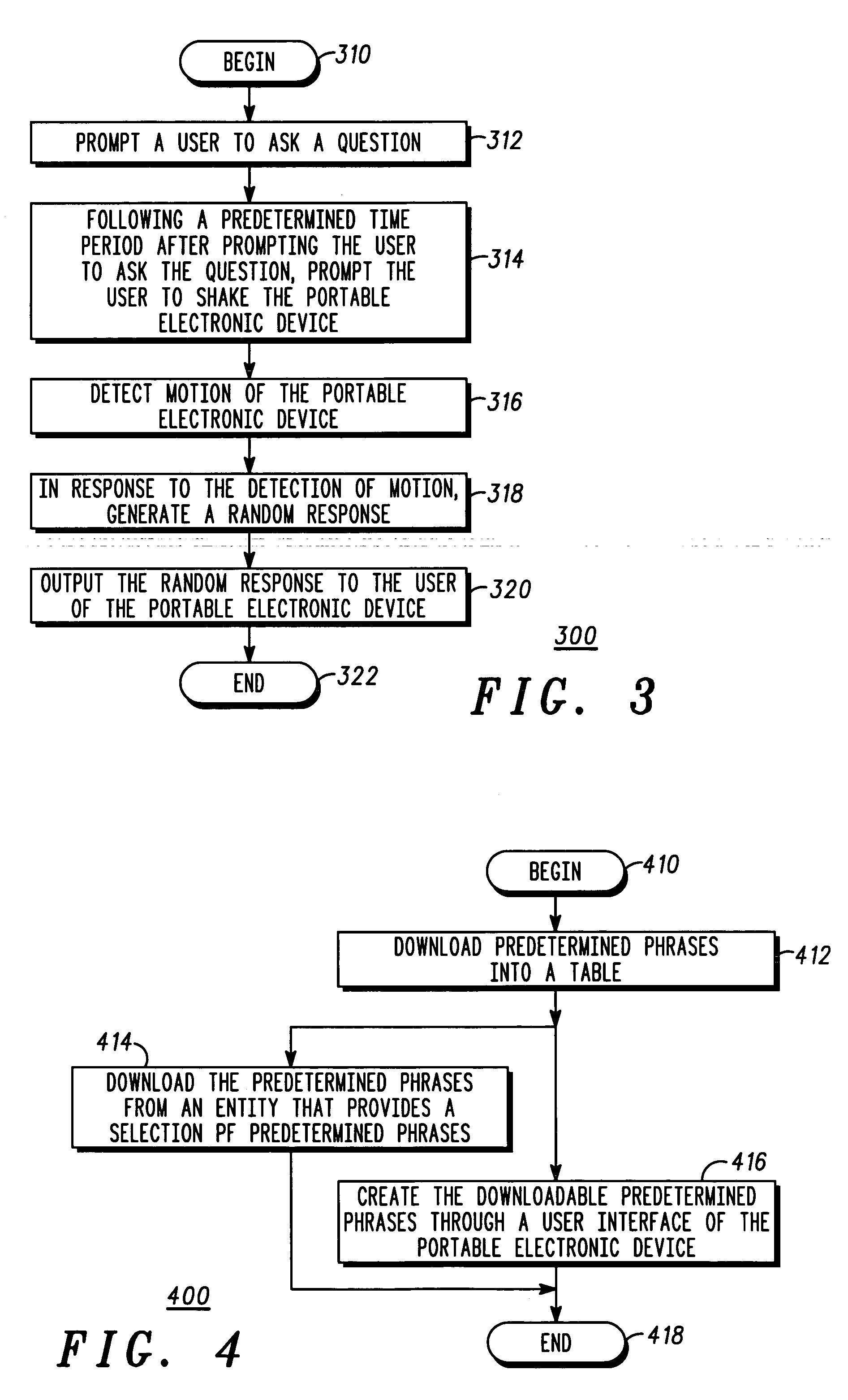 Method and system for electronically generating random answers