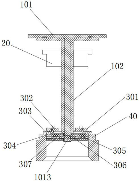 A quick assembly tooling for valve seat support