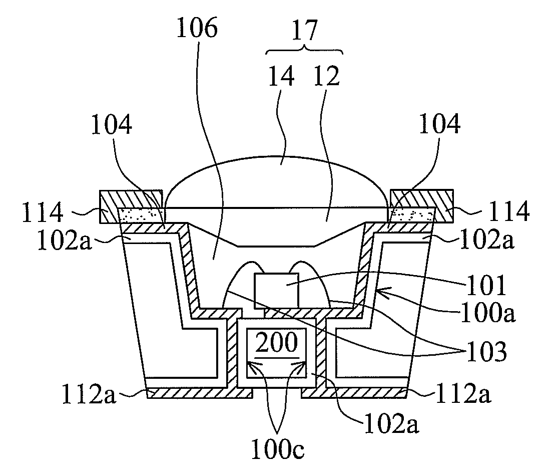 Light-emitting diode device and method for fabricating the same