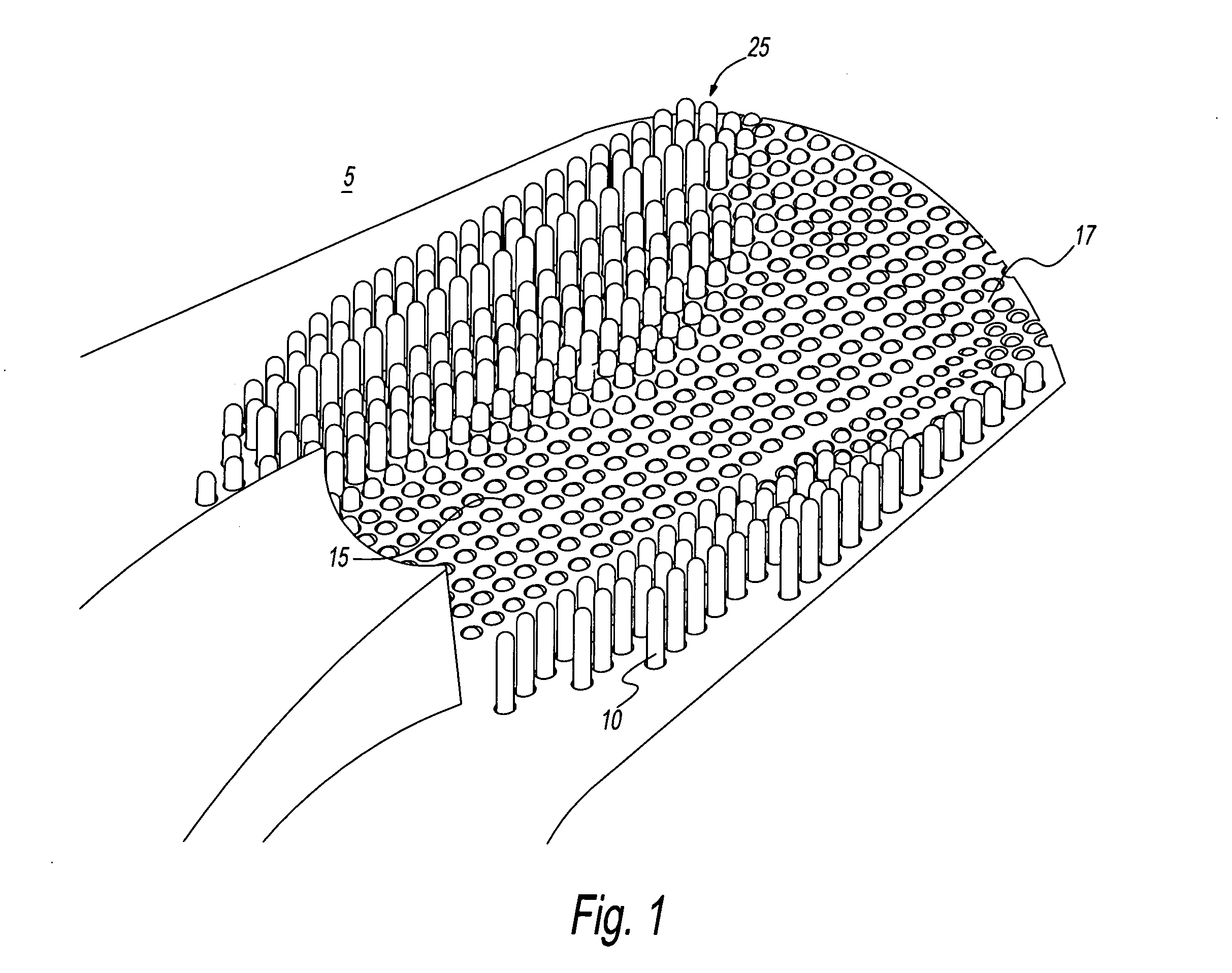 Method and system for capturing and supporting 3-D contour