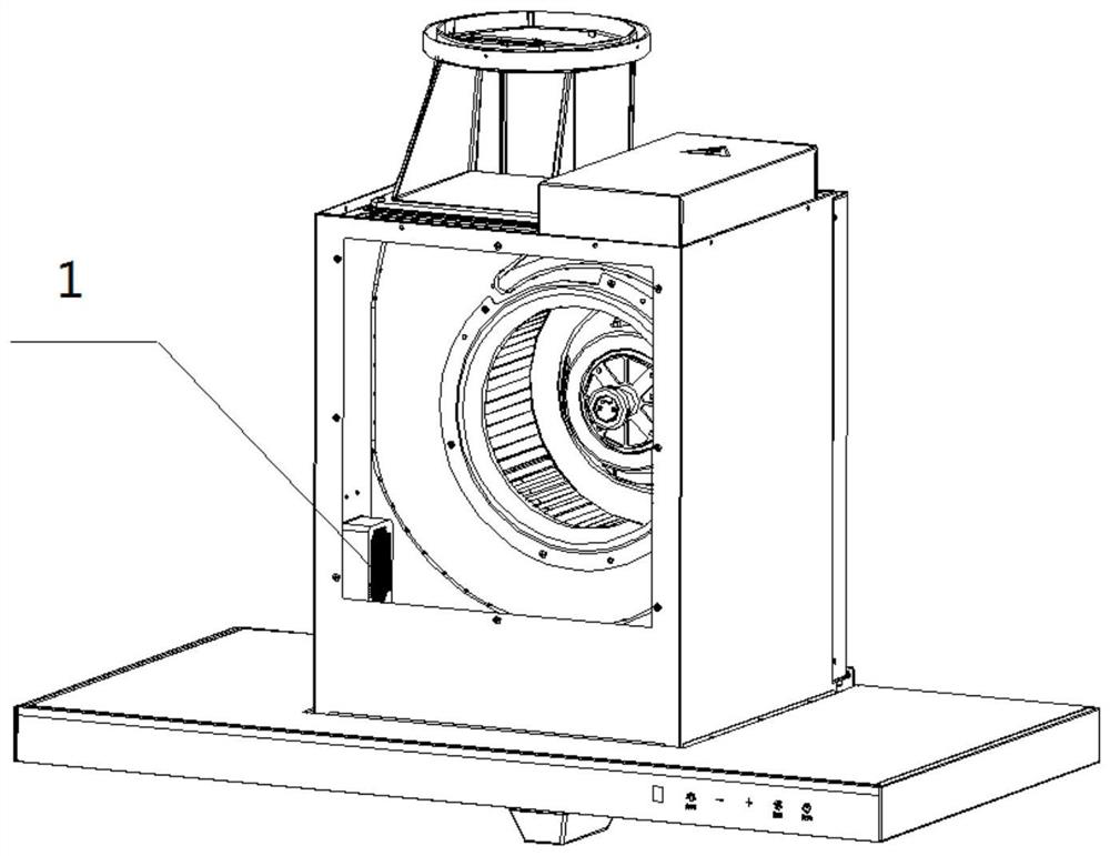 Active noise reduction device and range hood