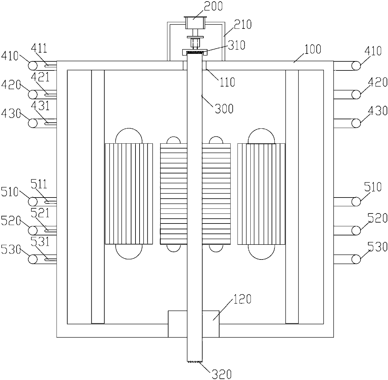 Automatically rotary-type adjustable transformer