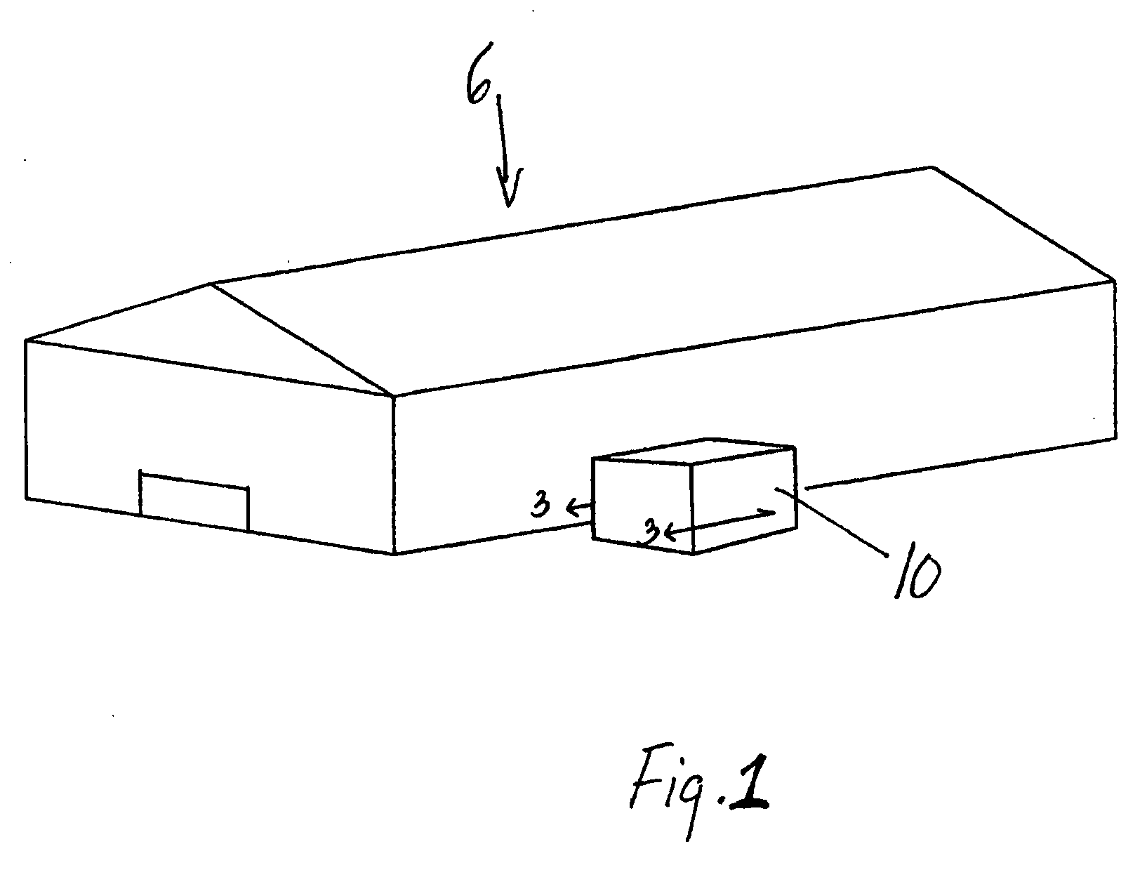 Air treatment device for agricultural buildings