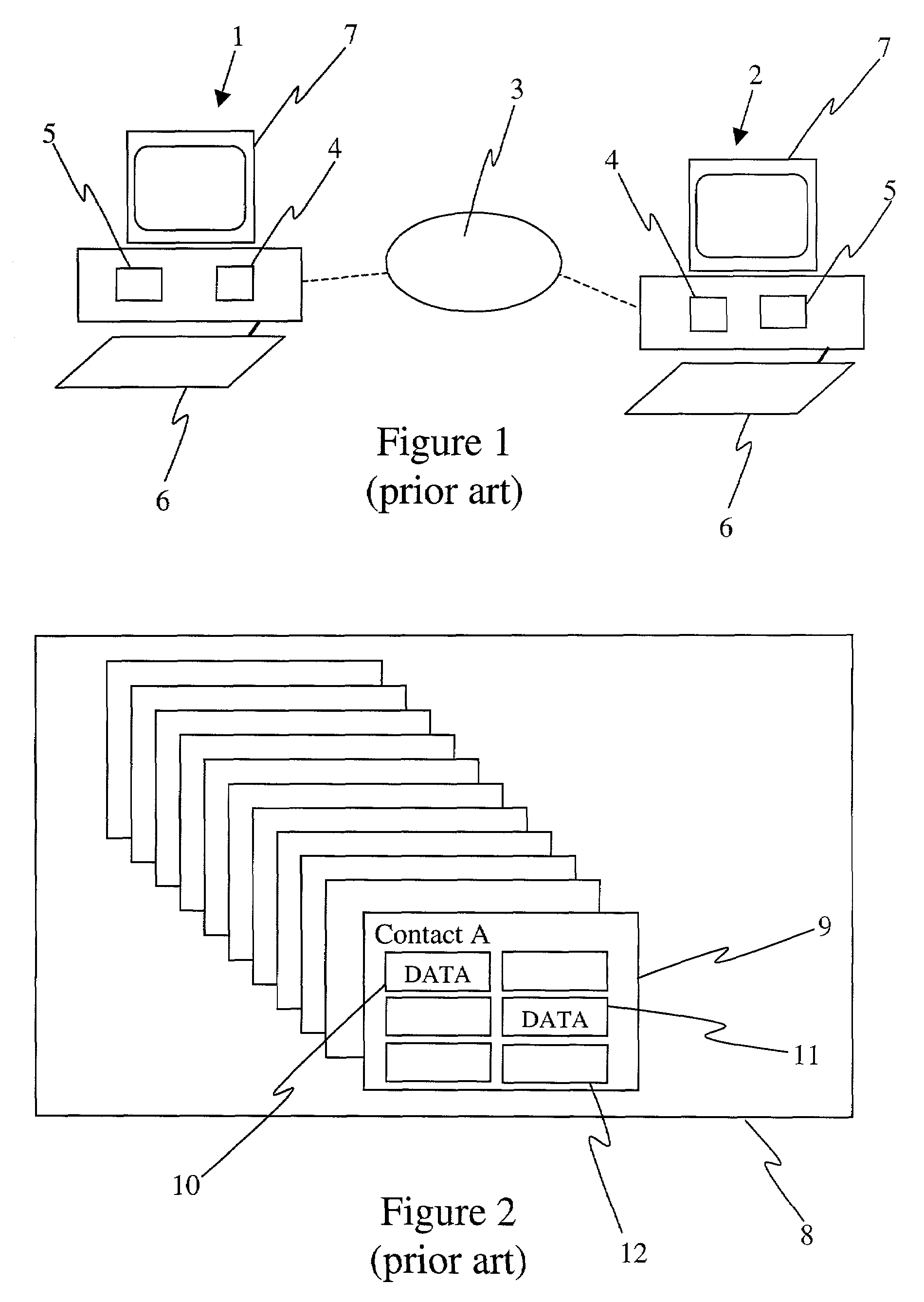 Method of automatically populating contact information fields for a new contract added to an electronic contact database