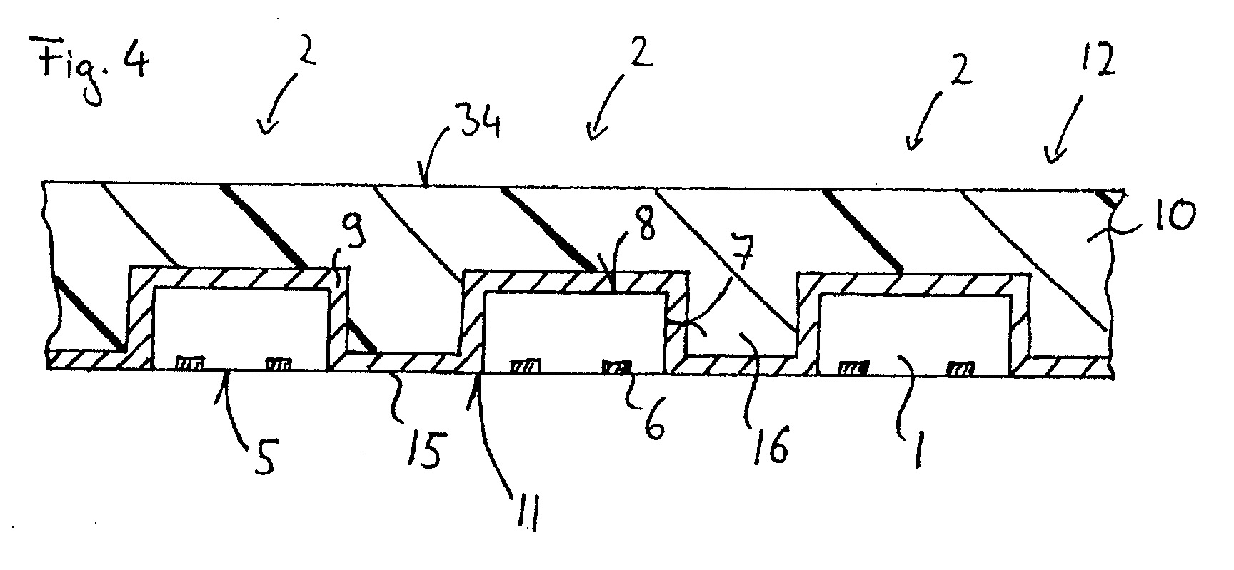 Structure for Electrostatic Discharge in Embedded Wafer Level Packages
