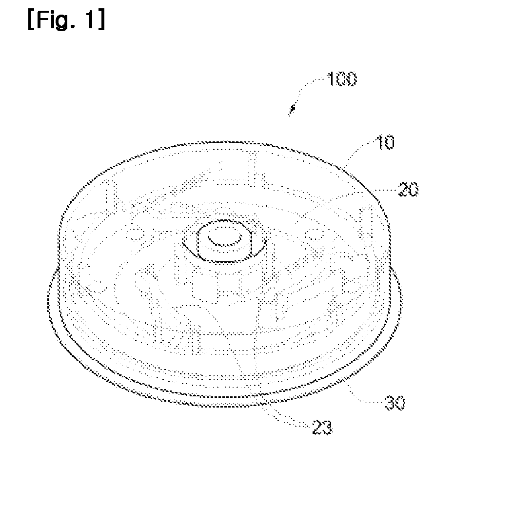 Vacuum adsorbing device