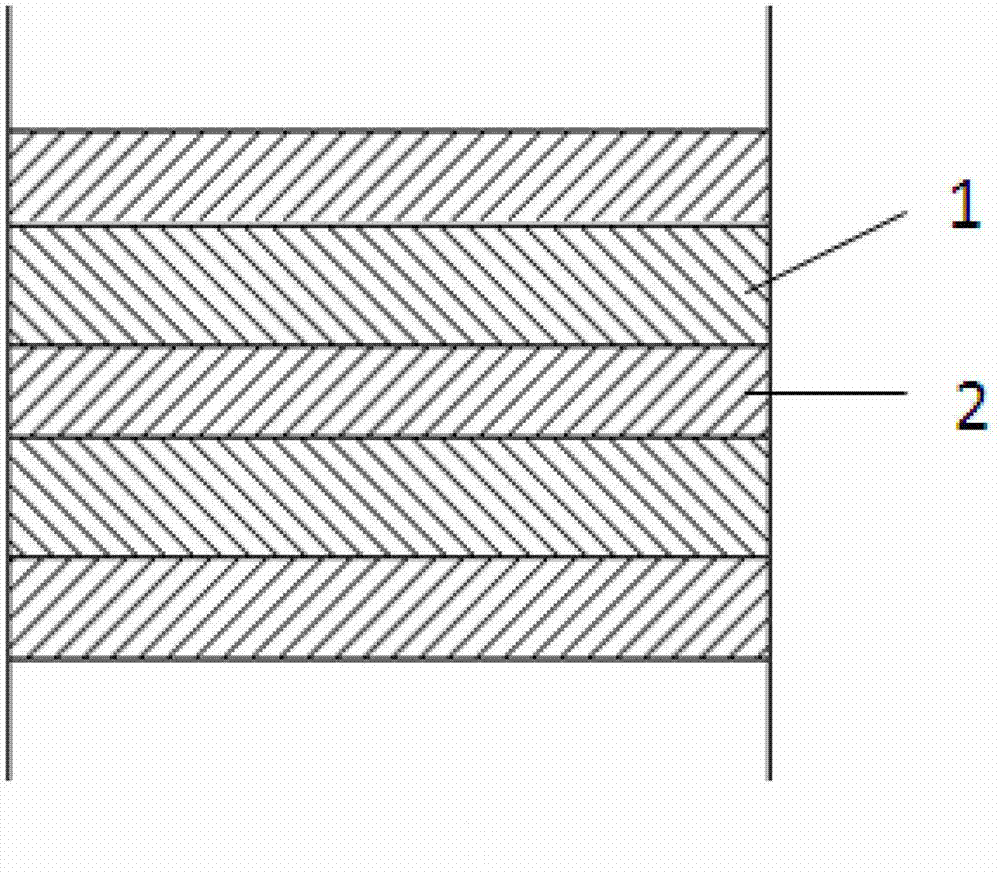 VC/Co toughening coating layer with nanometer multilayer structure and preparation method thereof