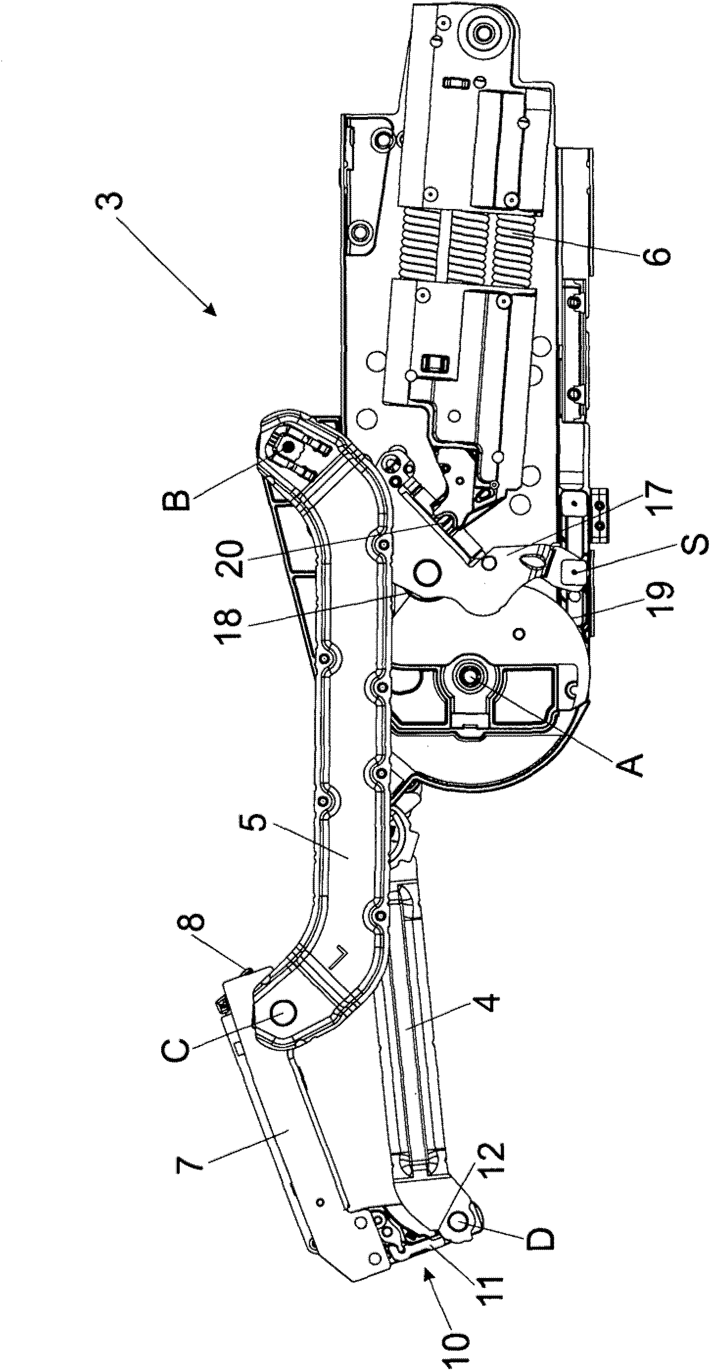 Actuating drive for a movable furniture part