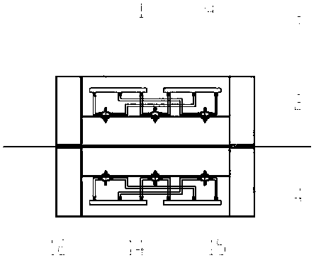 Intelligent horizontal spray-dyeing device and use method thereof