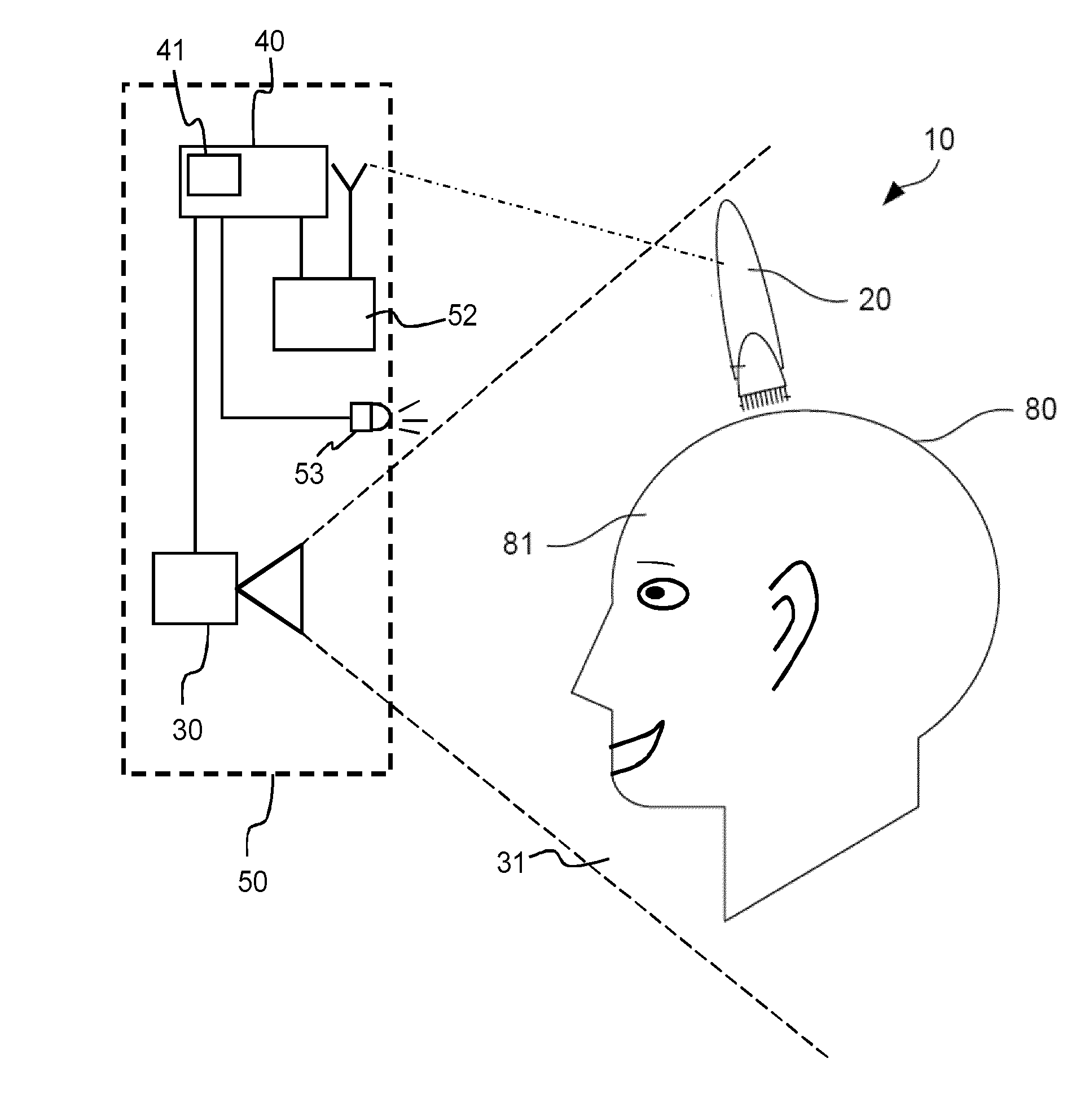 A system and a method for guiding a user during a shaving procedure