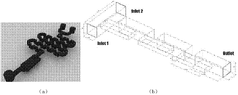 Method for manufacturing three-dimensional micromixer microfluidic chip