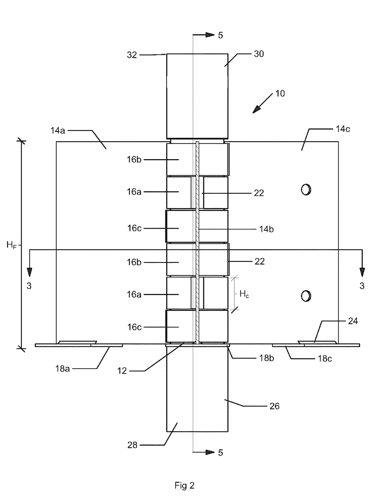 Building frame connector and method of use