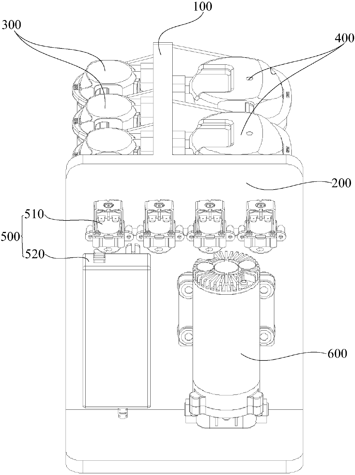 Water purifying machine