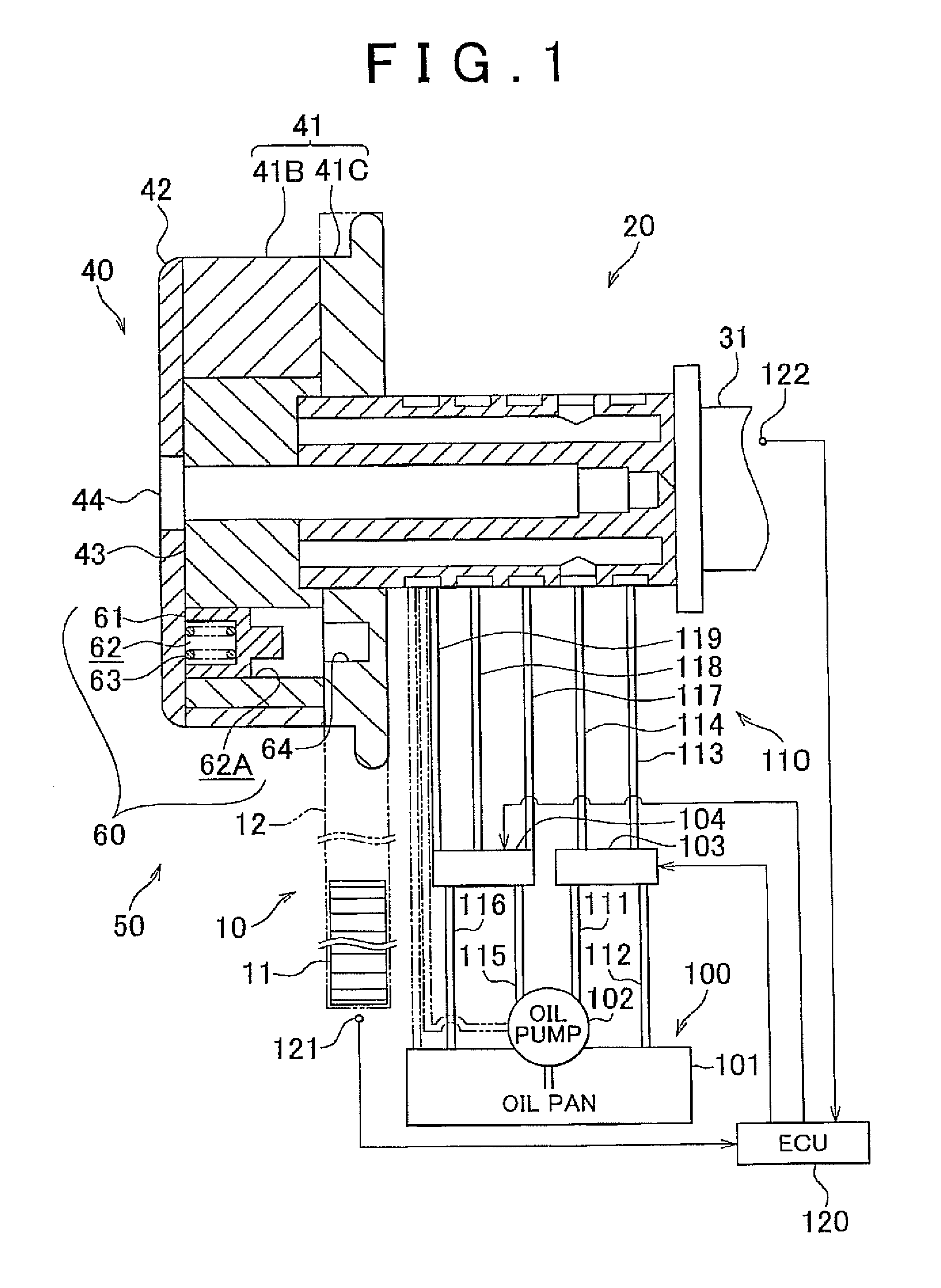 Variable valve timing apparatus for internal combustion engine