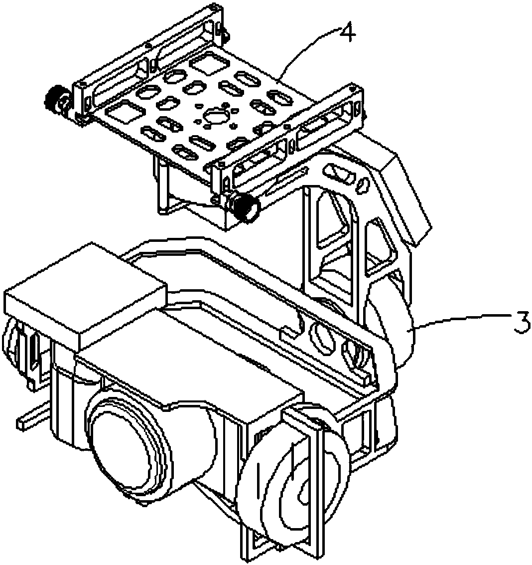 UAV with coaxial scull structure