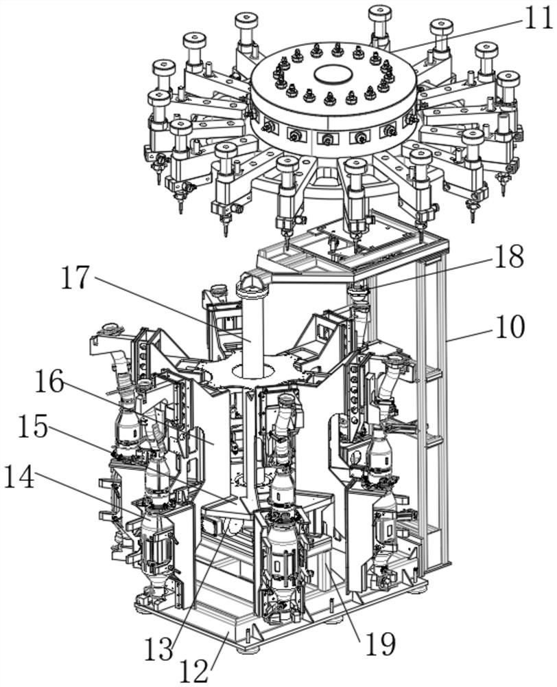 Dye mixing and toning integrated device for graphic design