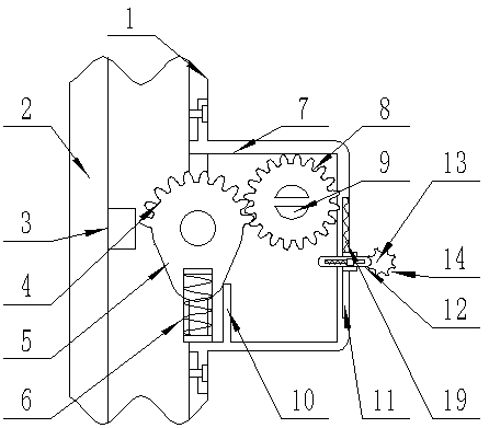 Rolling type electronic product key capable of preventing mistaken pressing