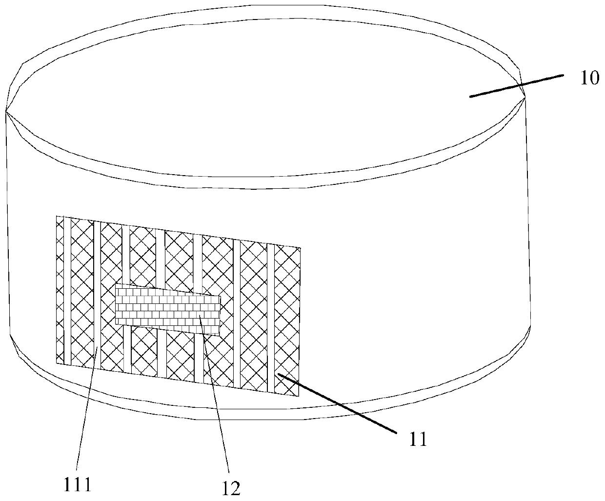 X-ray tube housing, X-ray bulb tube and CT device