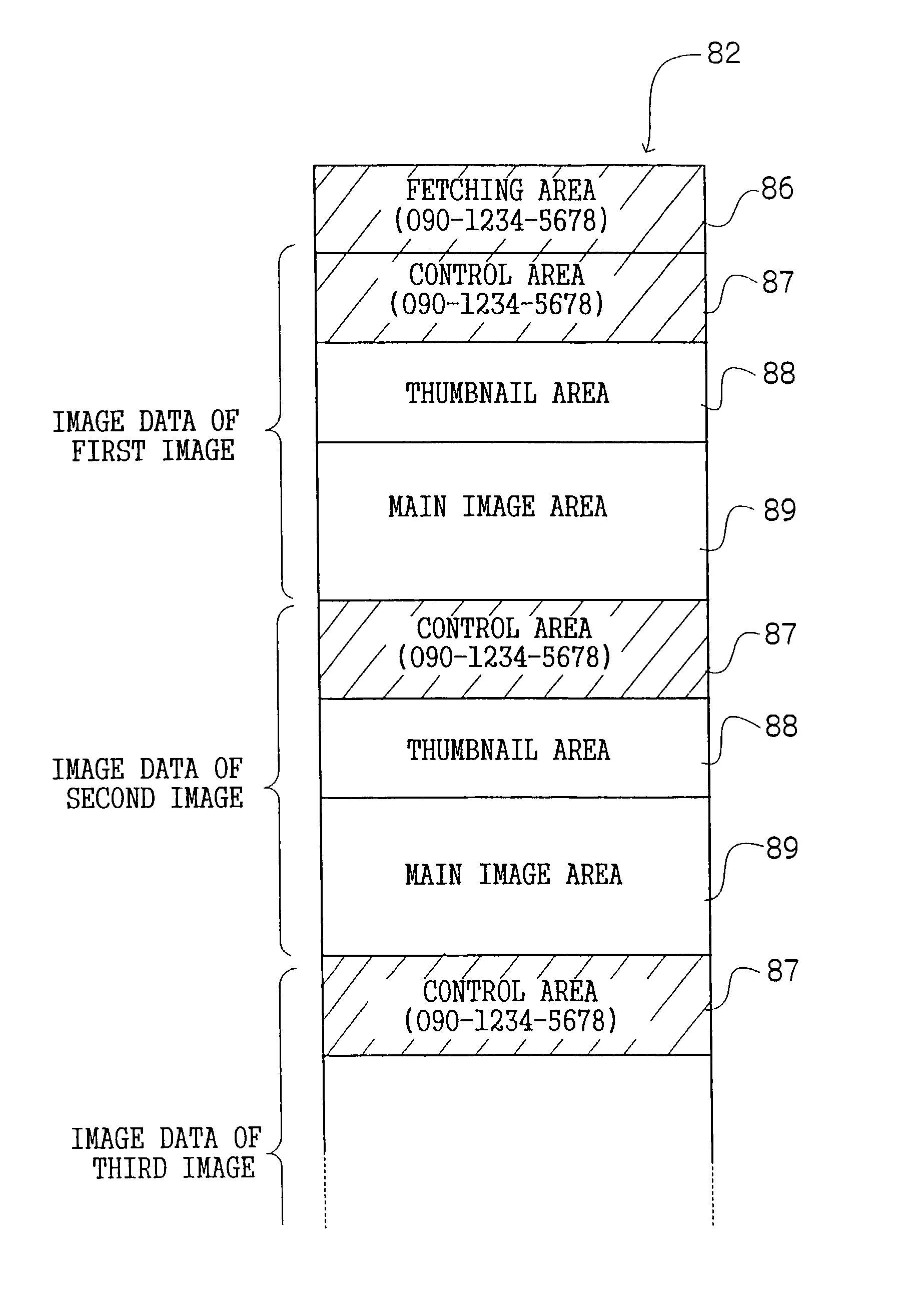 Electronic device with an imaging function, image data output system, and image data output method