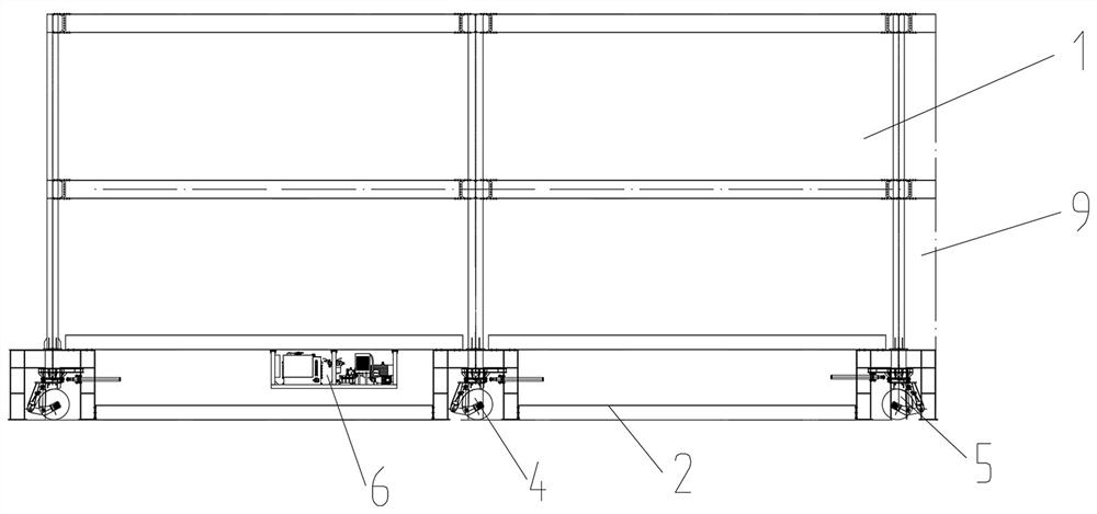 A self-propelled environmental protection plant