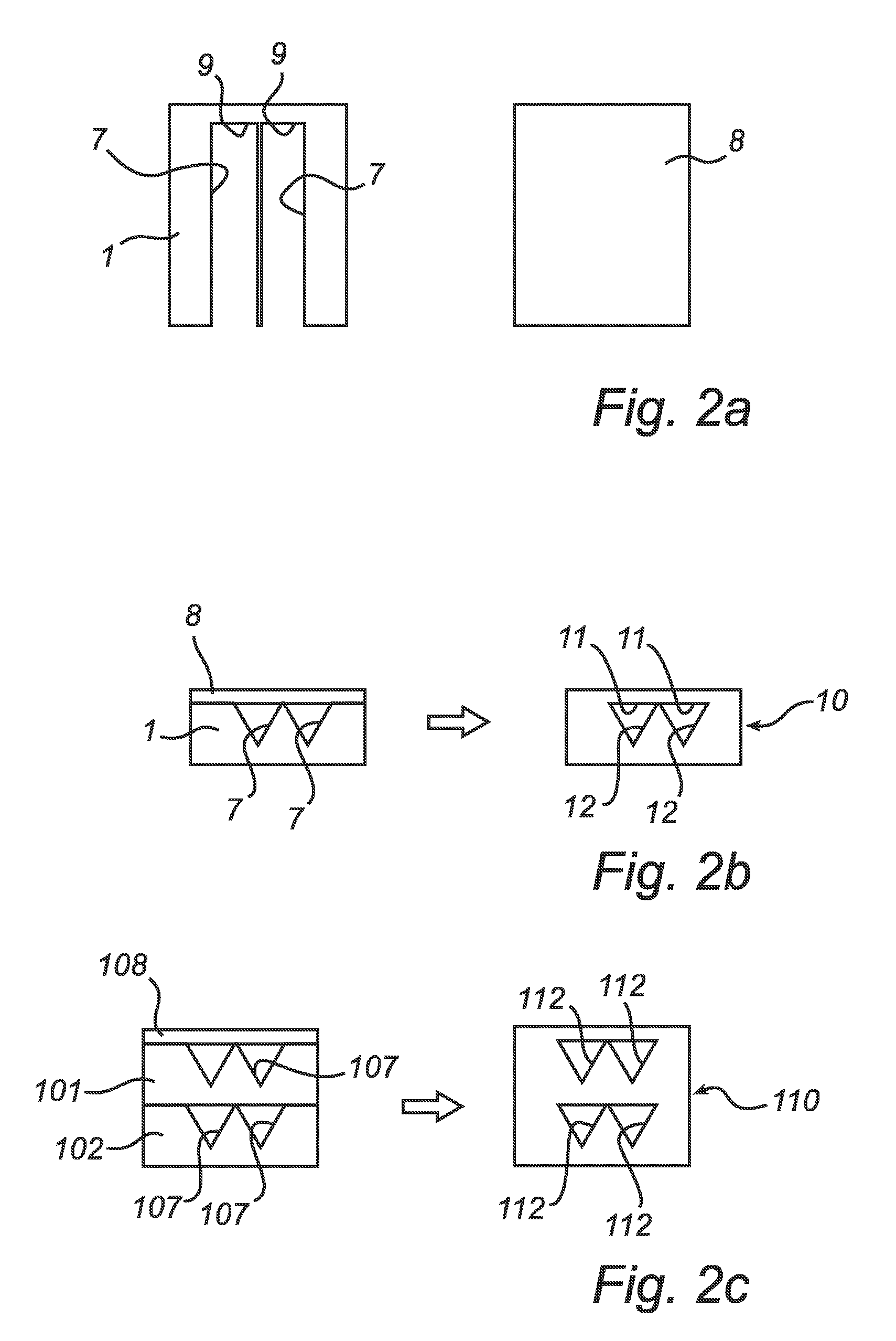Cooling Device for a Light-Emitting Semiconductor Device and a Method of Manufacturing Such a Cooling Device