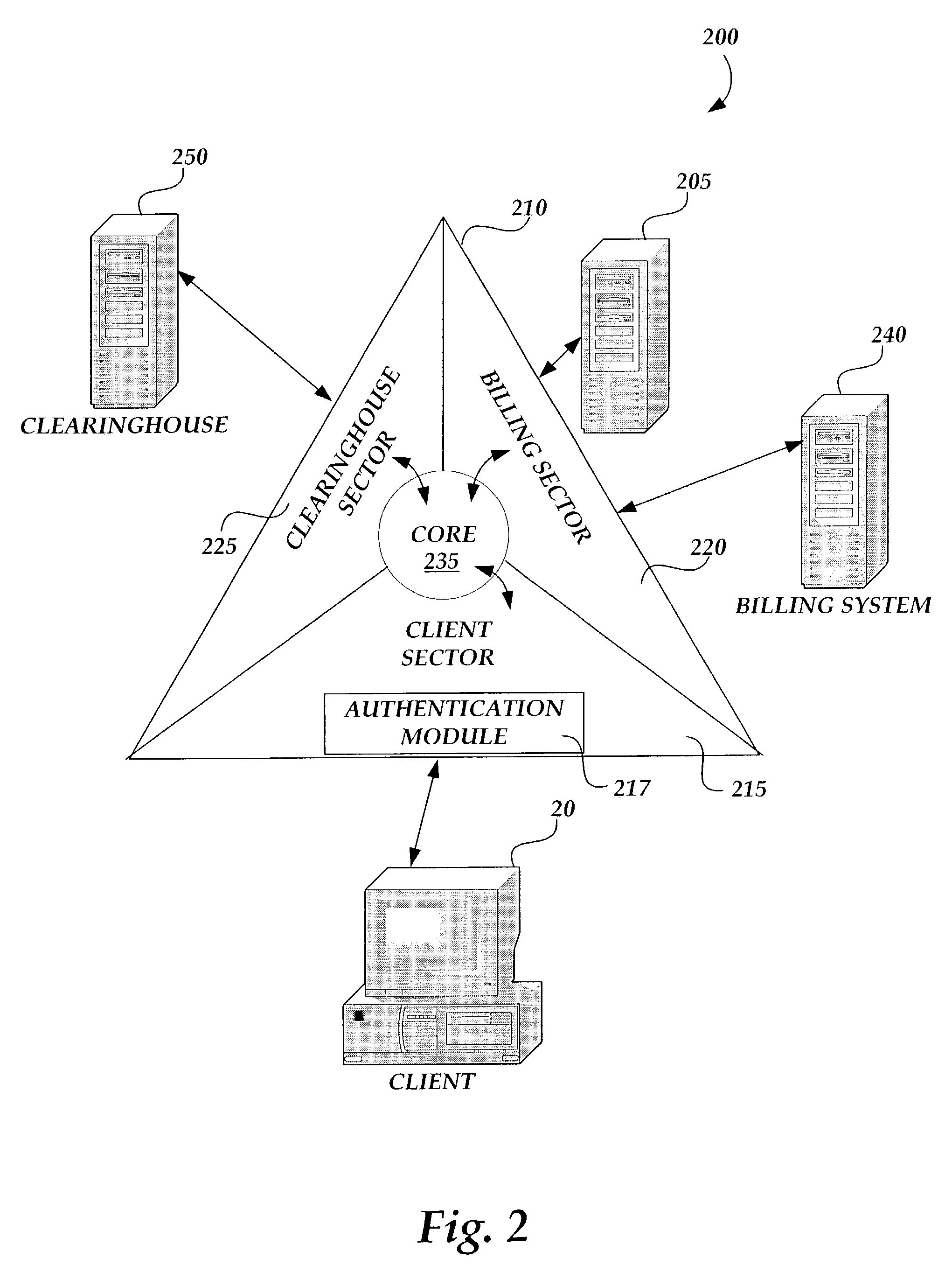 Computer software and services license processing method and system