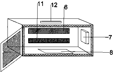 Intelligent take-out temporary storage cabinet